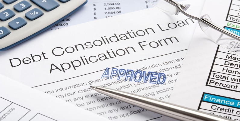 Consolidation Loan Application Form Approved