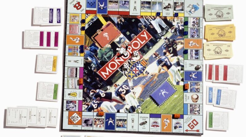 Monopoly board game photo
